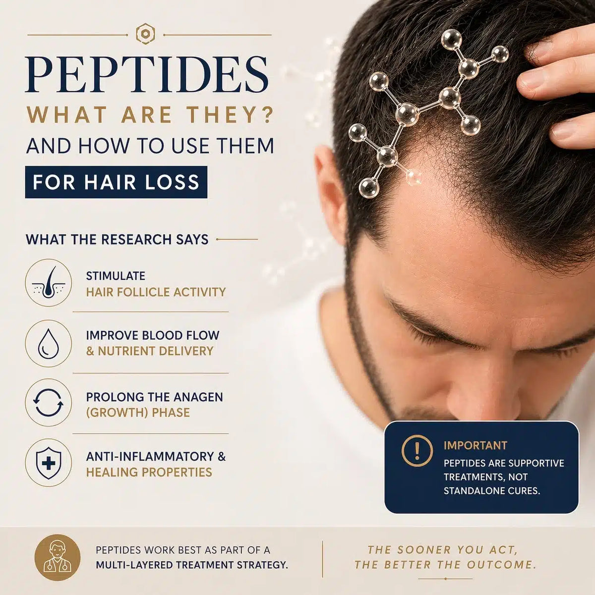 Peptides: What are They? and How to Use Them for Hair Loss